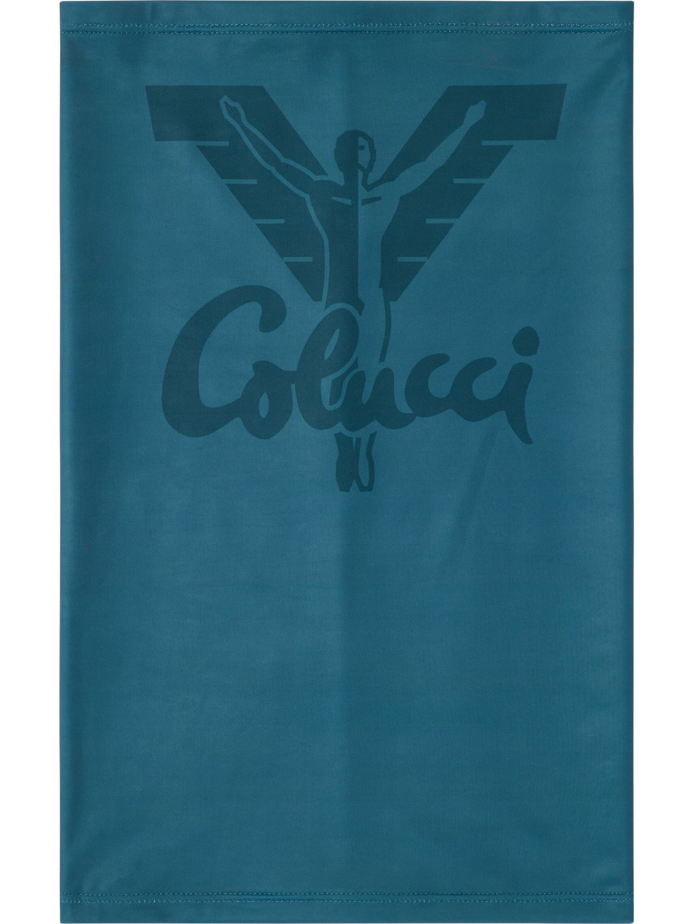 Carlo Colucci Loop scarf 'Fabbro' in Blue