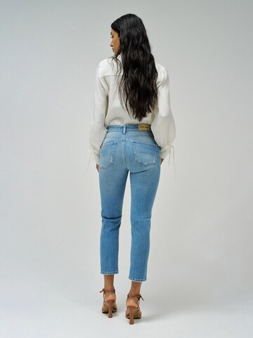 Salsa Jeans Skinny Jeans 'Faith' in Blauw