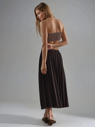 Gonna di Busem in marrone