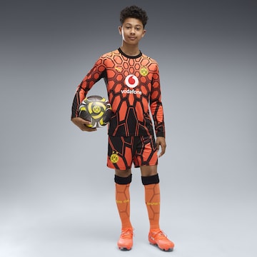 PUMA Regular Workout Pants 'Borussia Dortmund' in Orange: front