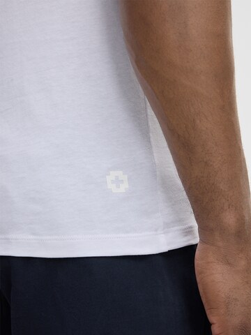 T-Shirt ' Clark ' STRELLSON en blanc