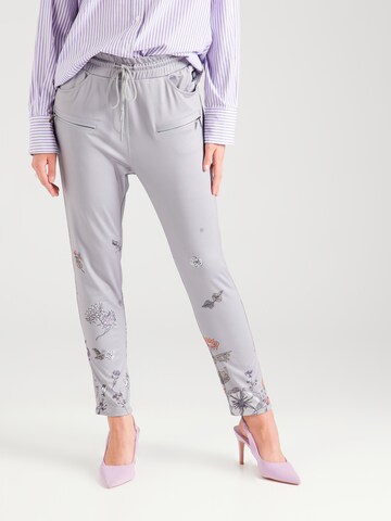 Elias Rumelis Regular Trousers 'Ilena' in Grey: front