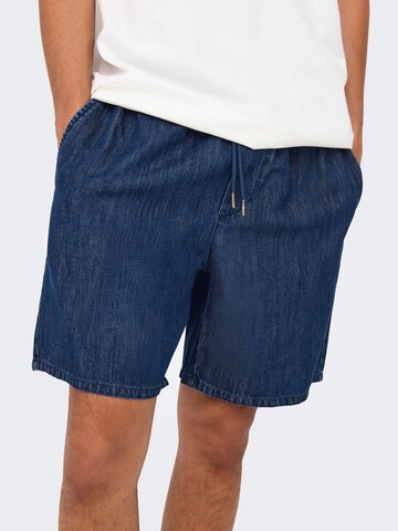Loosefit Jean 'ONSTel' Only & Sons en bleu