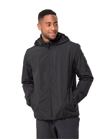 JACK WOLFSKIN Outdoorjacke 'TEXTOR' in Schwarz: predná strana