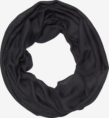 Écharpe tube s.Oliver en noir : devant