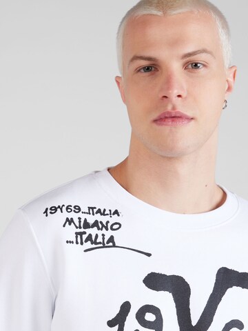19V69 ITALIA Sweatshirt 'BASTIAN' in Weiß