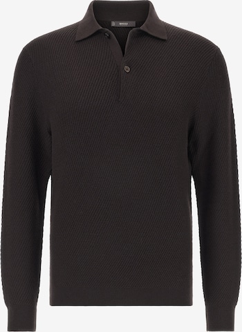 Boggi Milano Pulover | rjava barva: sprednja stran
