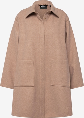 Ulla Popken Between-Season Jacket in Beige: front