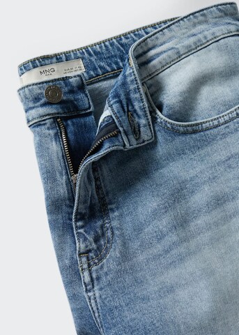 MANGO MAN Tapered Jeans 'Tom' in Blue