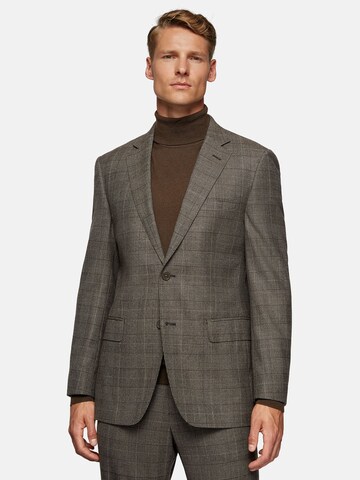 Boggi Milano Regular Suit in Brown
