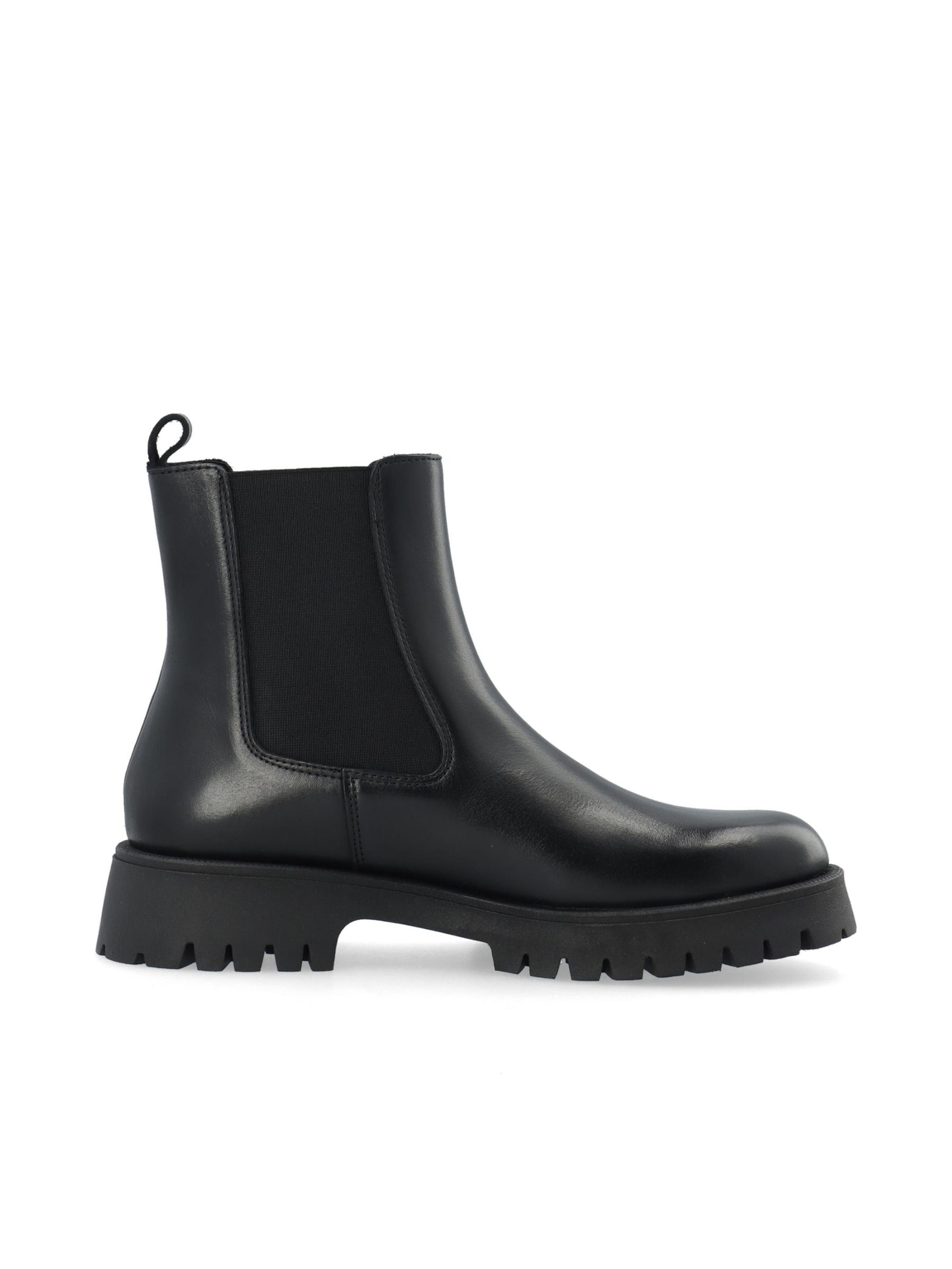 Bianco - Botas Chelsea 'LEO' en negro