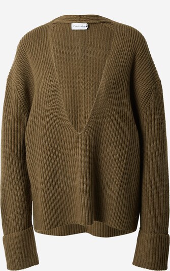 Pullover Calvin Klein di colore oliva, Visualizzazione prodotti