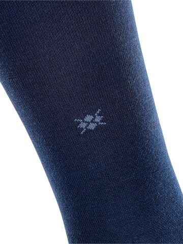 BURLINGTON Kniestrümpfe 'Leeds' in Blau