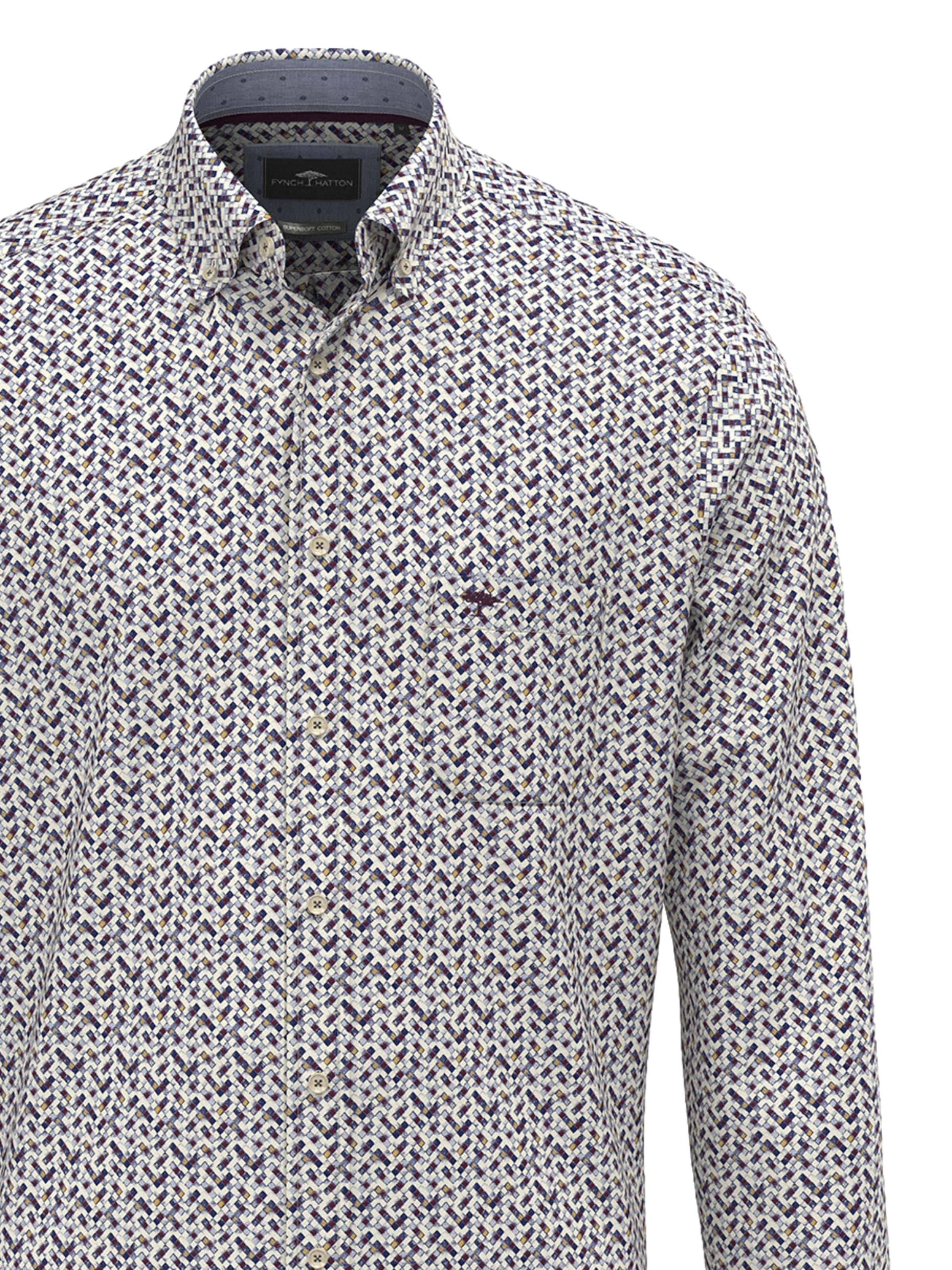 Fit confort Chemise FYNCH-HATTON en mélange de couleurs