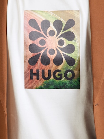 HUGO Shirt 'Damoru' in Beige