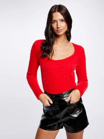 Morgan Sweater in Red: front