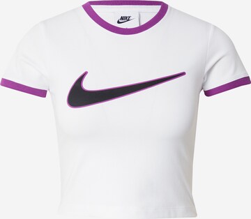 Nike Sportswear - Camiseta en blanco: frente