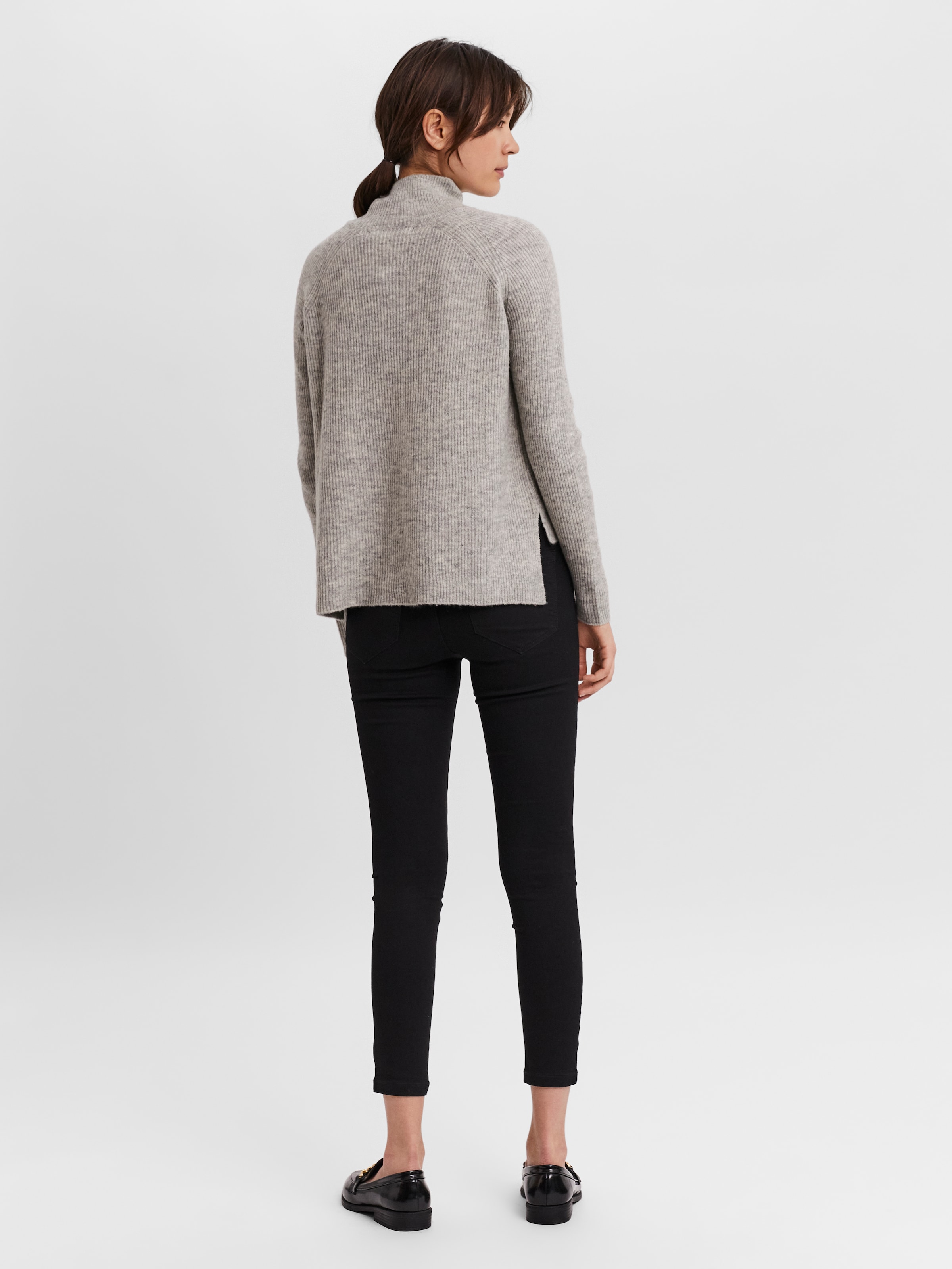 Frauen Pullover & Strick VERO MODA Pullover 'Ragnhild' in Hellgrau - ZV32911 Frauen Pullover & Strick VERO MODA Pullover 'Ragnhild' in Hellgrau - ZV32911
