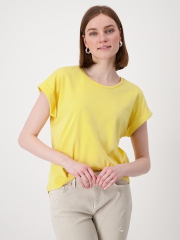 monari - Camiseta en amarillo: frente