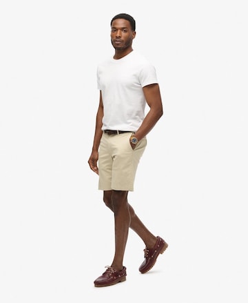 Superdry Slimfit Chino kalhoty – béžová