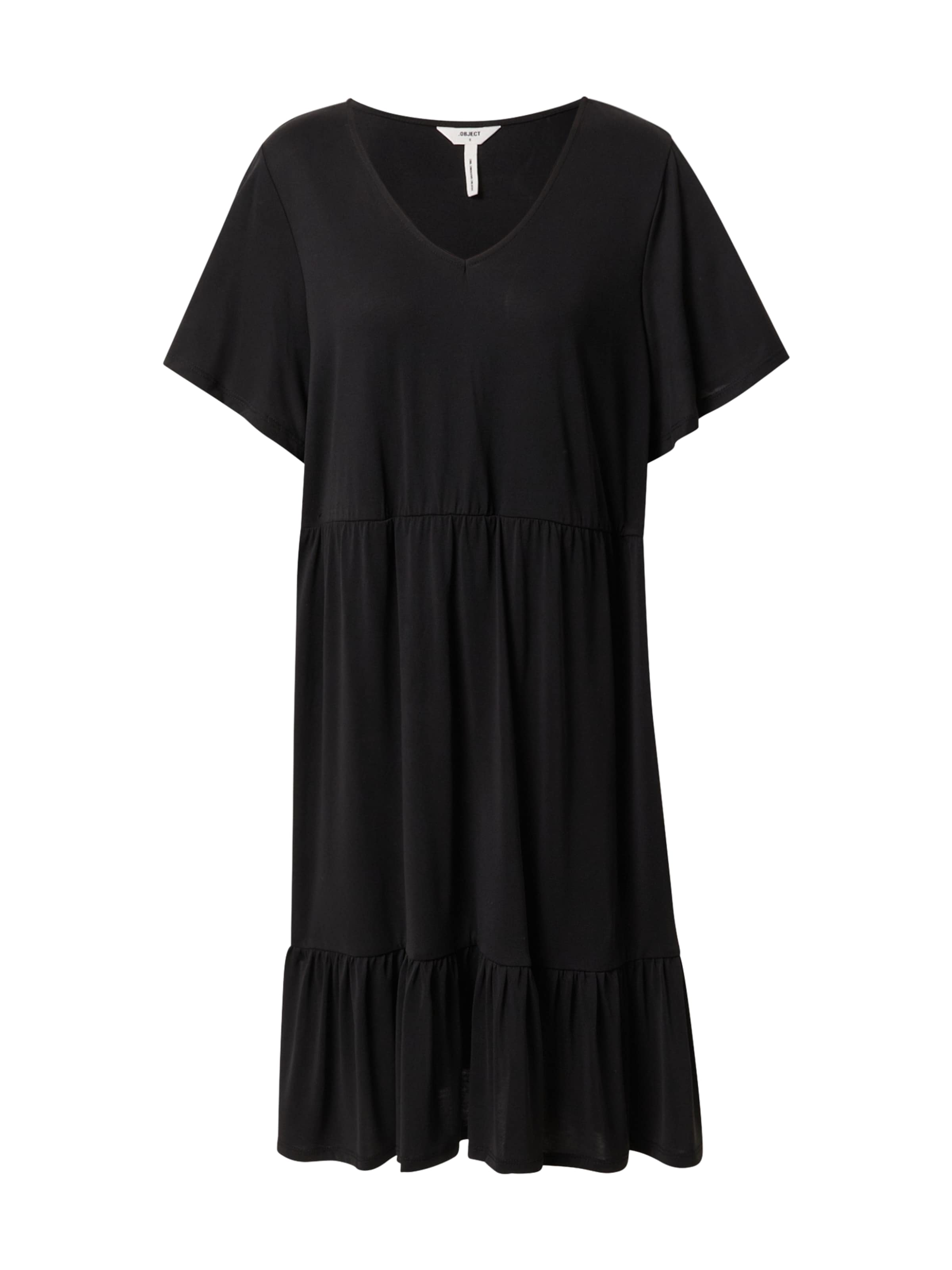 OBJECT Kjole 'ANNIE' i sort: forside