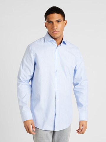 SEIDENSTICKER - Regular Fit Camisa clássica em azul: frente