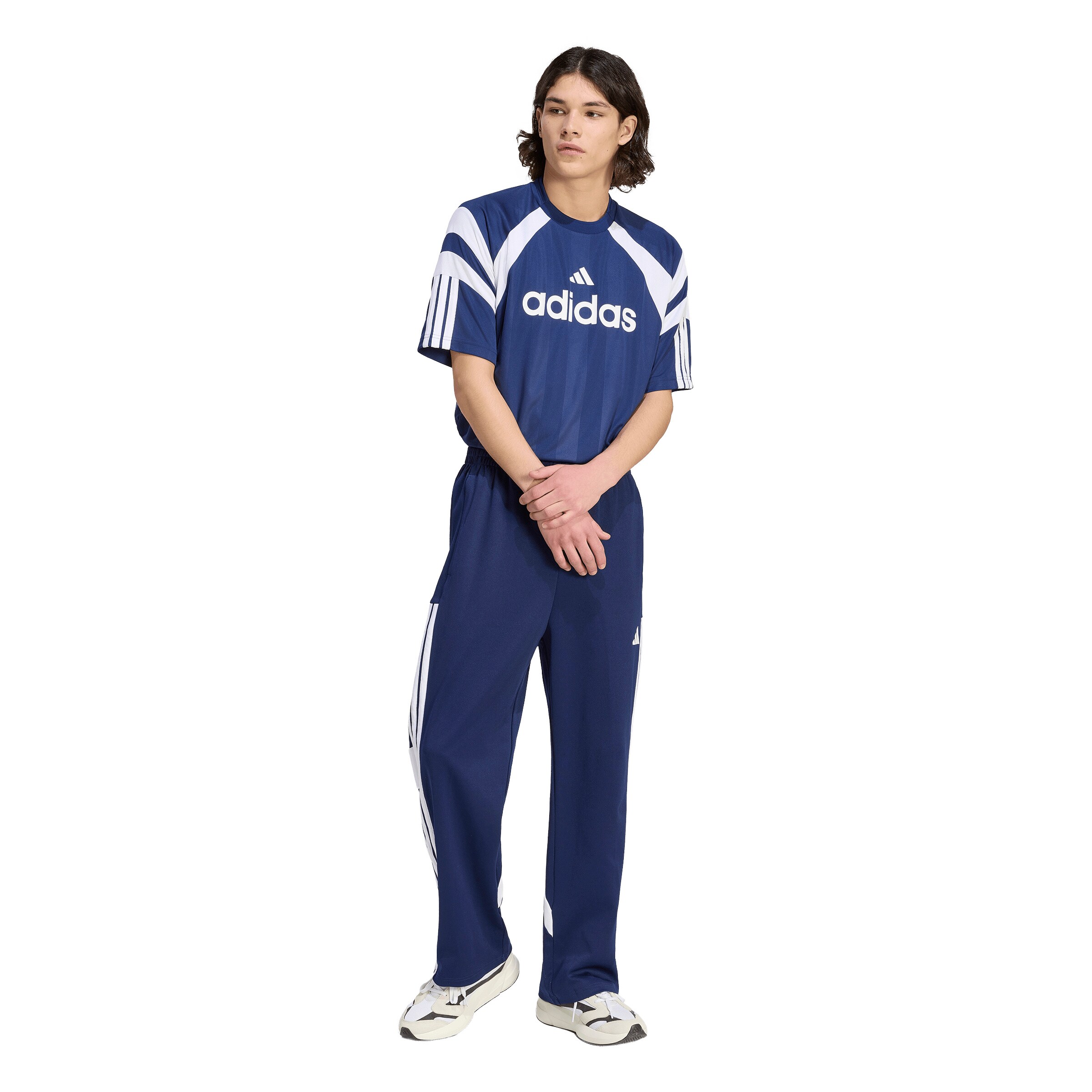 ADIDAS SPORTSWEAR Loosefit Sportnadrágok 'HOUSE OF TIRO' - kék