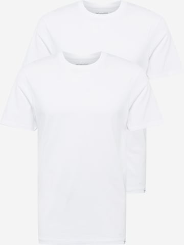 T-Shirt WRANGLER en blanc : devant