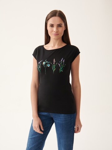 TATUUM Shirt 'AMANDA' in Schwarz: Vorderseite