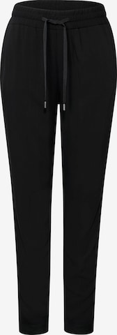 STREET ONE Slimfit Hose in Schwarz: Vorderseite