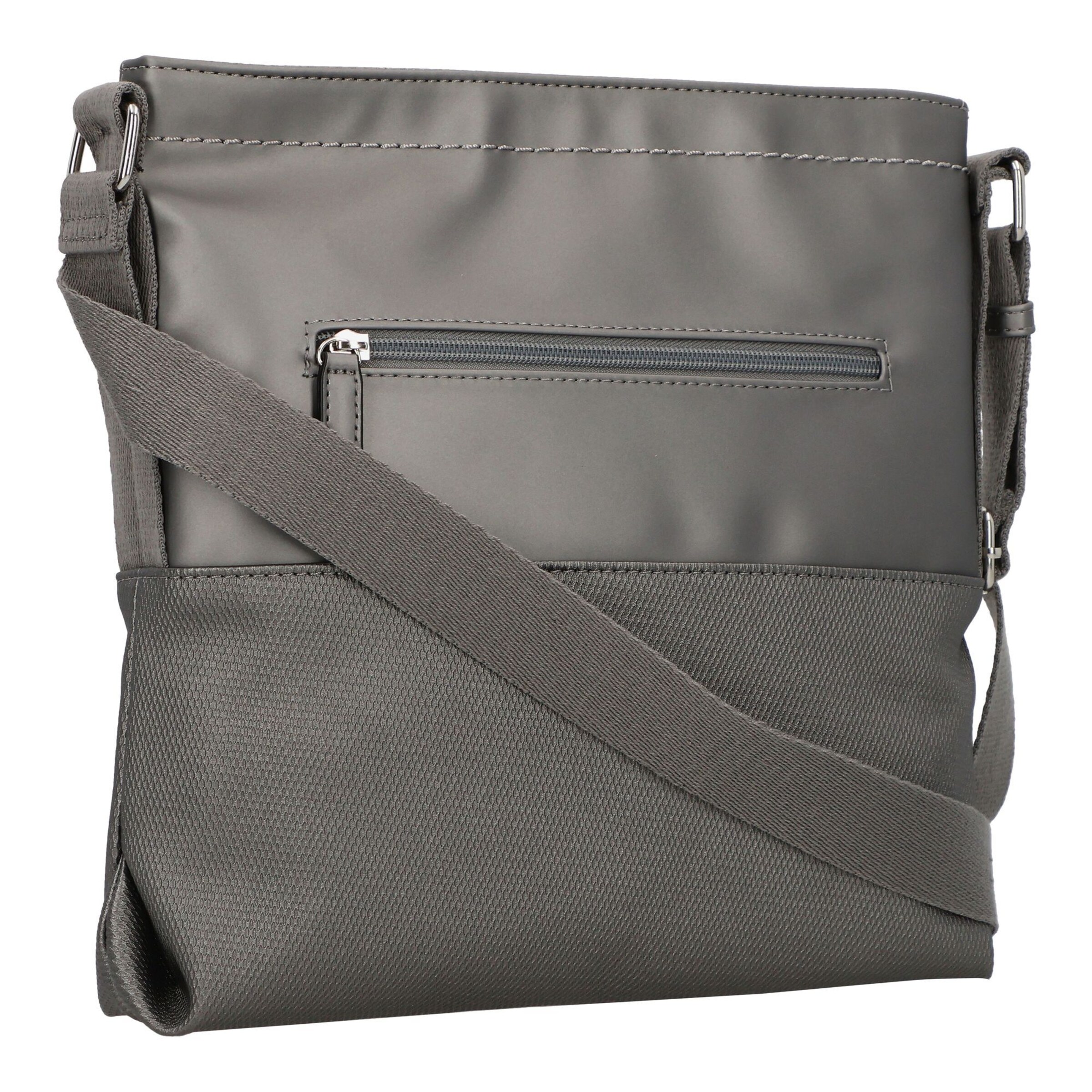 TOM TAILOR Umhängetasche 'Erin' in Grau