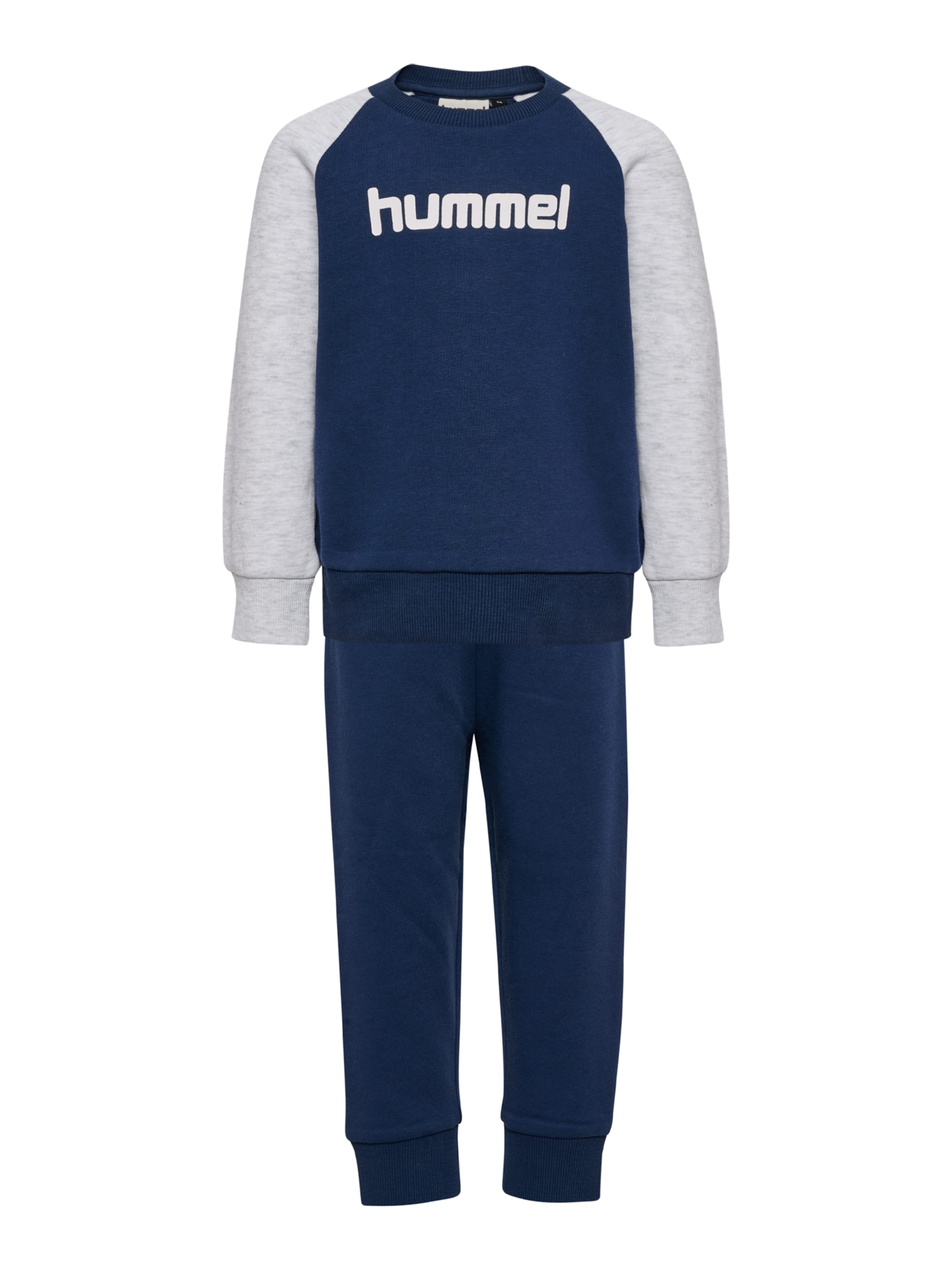 Completo per l'allenamento di Hummel in blu: frontale