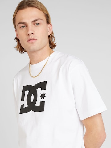 T-Shirt DC Shoes en blanc