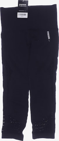 GYMSHARK Pants in XXXS in Black: front