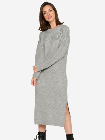 Robes en maille LolaLiza en gris