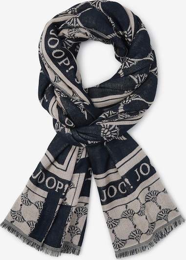 JOOP! Kaulaliina koossa One Size värissä yönsininen / beigenharmaa, Tuotenäkymä