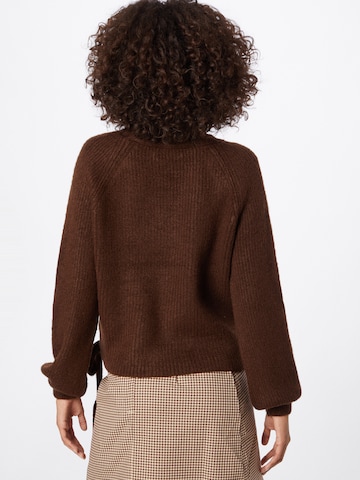 ONLY Knit Cardigan 'Mia' in Brown