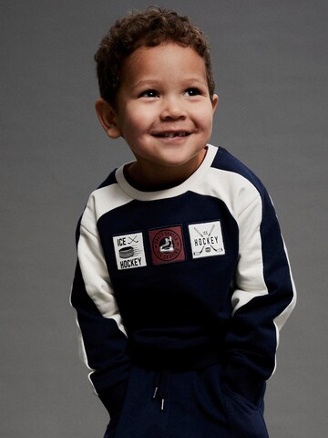 Sweat NAME IT en bleu : devant