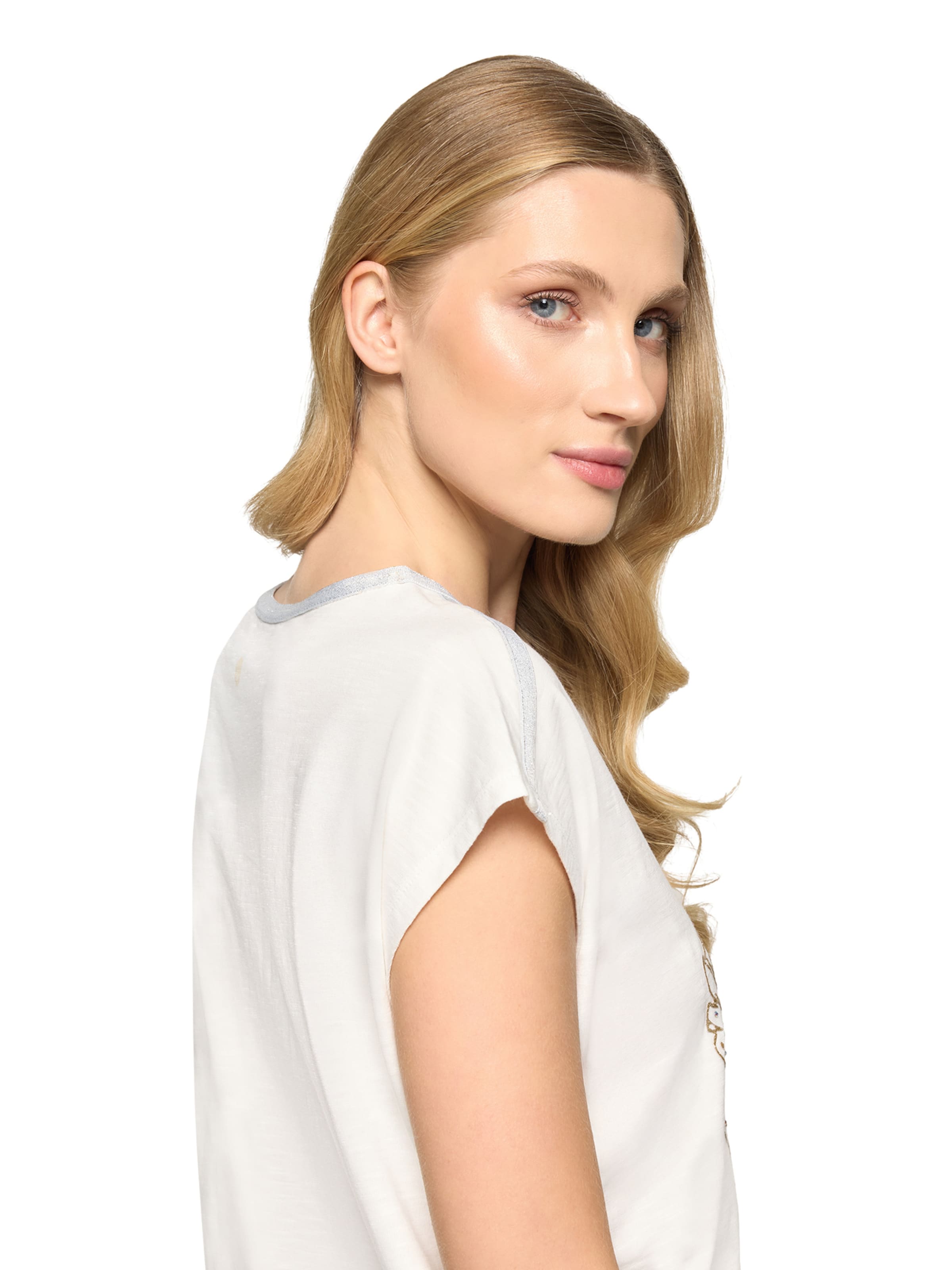 Cartoon Shirt in White