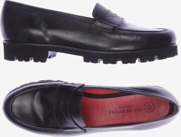 PAS DE ROUGE Flats & Loafers in 42 in Black: front
