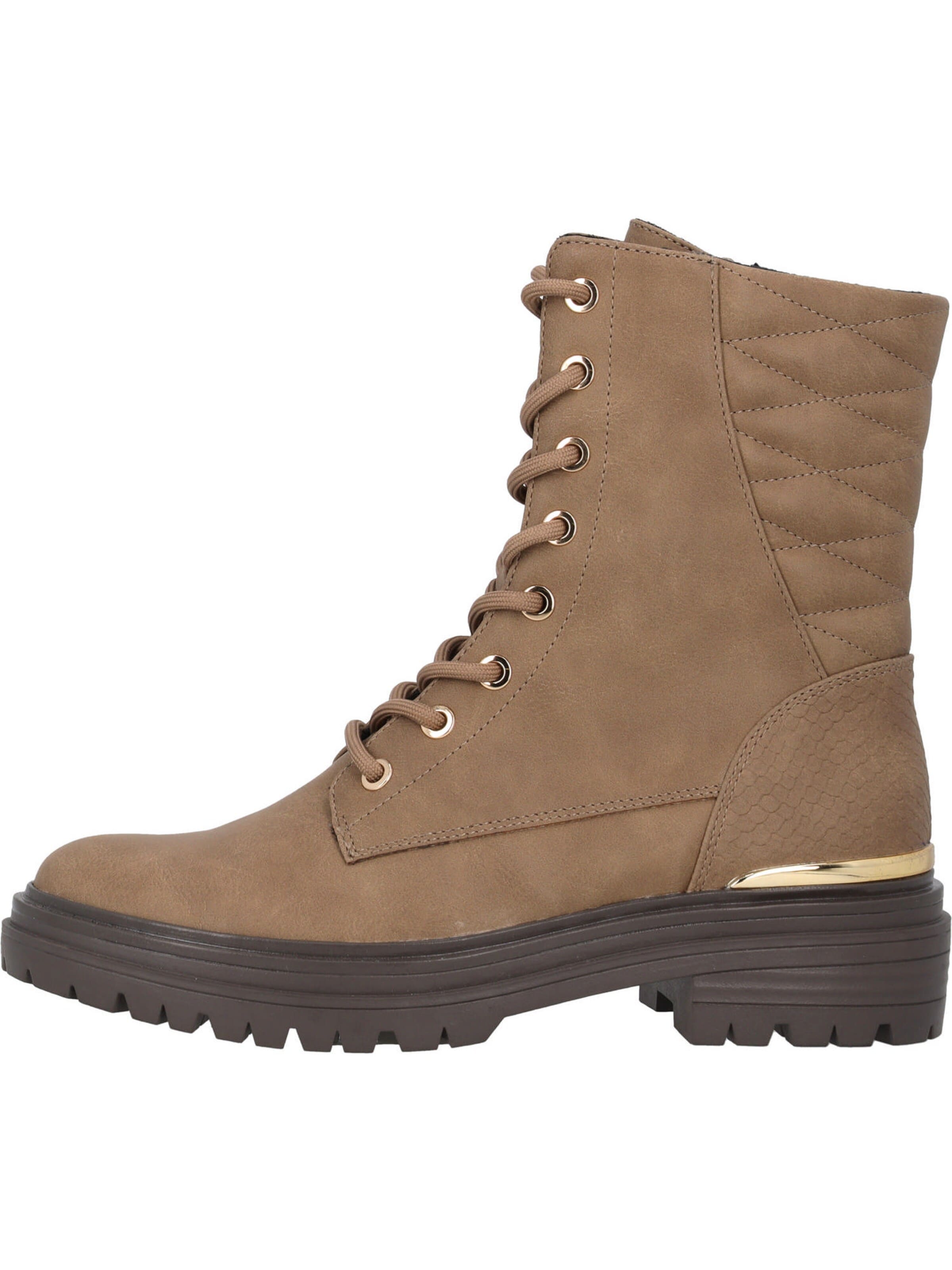 Palado - Botas con cordones 'Palado Nayli' en beige