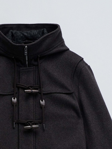 Salsa Jeans Winter Jacket 'Wool Duffle Coat' in Brown