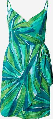 Robe 'ONLALMA' ONLY en vert : devant