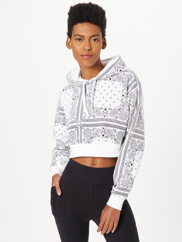 Sweat-shirt Champion Authentic Athletic Apparel en blanc : devant