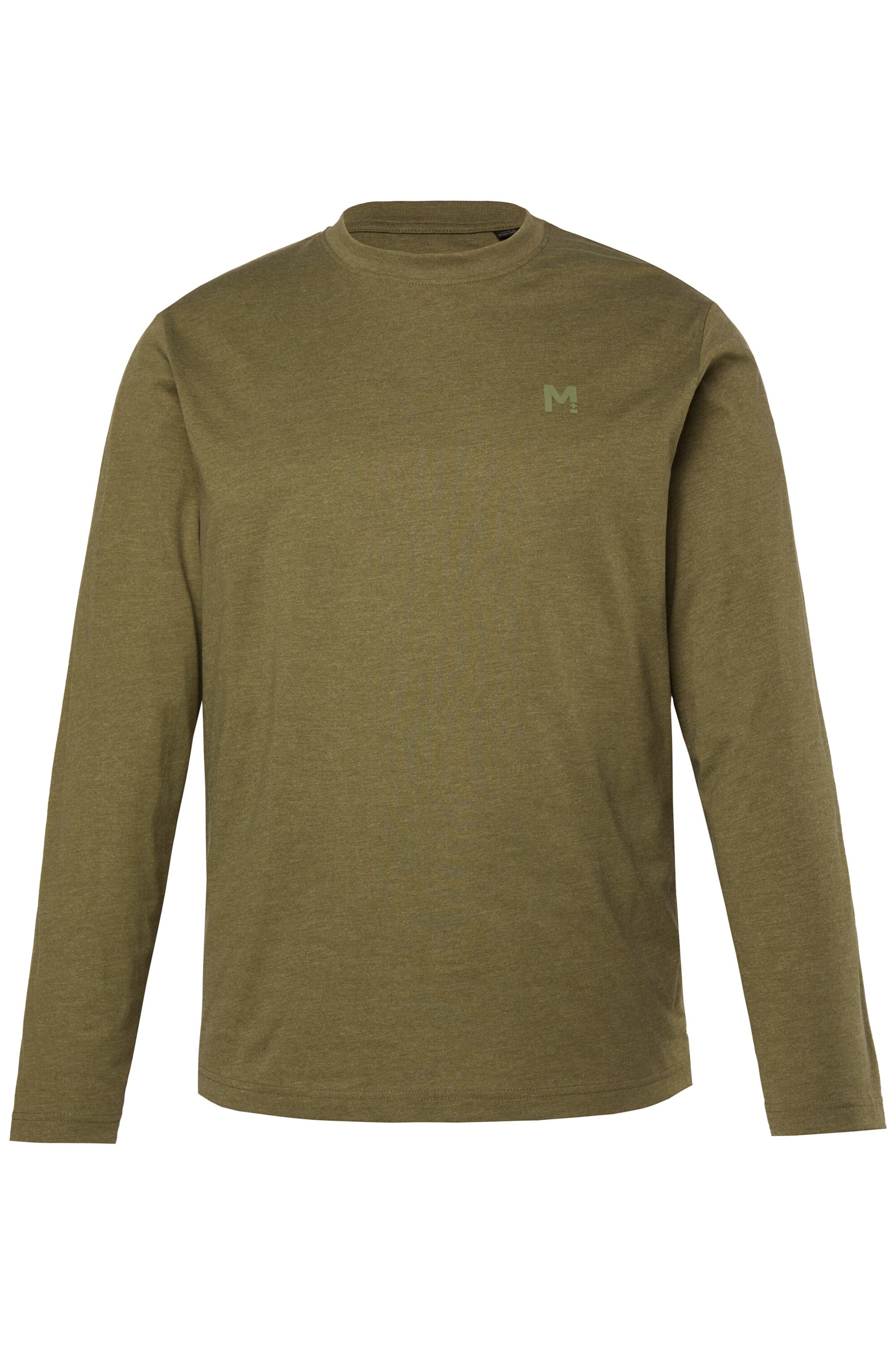 Men Plus Shirt in Grün: Vorderseite