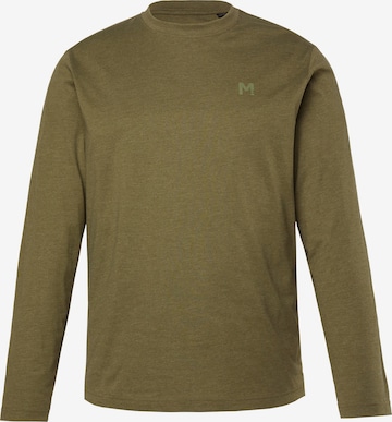 Men Plus Shirt in Grün: Vorderseite