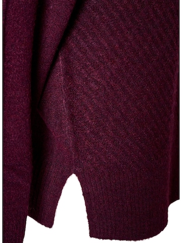 Zizzi Sweatshirt i rød