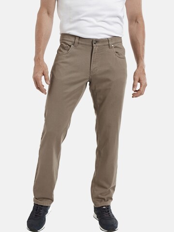 Jan Vanderstorm Loose fit Pants ' Franku ' in Green: front