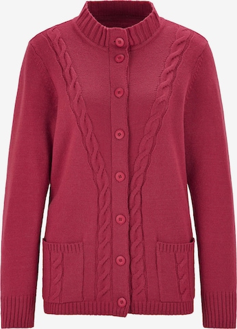 Cardigan Goldner en rouge : devant