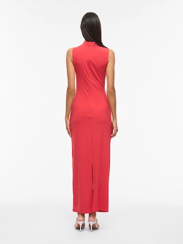 VILA Obleka 'VIZOLA' | rdeča barva